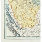 Magyarország, Erdély, Szalvónia, Horvátország színezett, rézmetszetű térképe. Royaume de Hongrie...