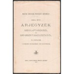cca 1904 Magyar Országos Méhészeti Egyesület nyomtatványai 3 db:  1904...