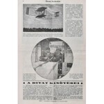 1909 A Tolnai Világlapja kiadványa a legkorábbi repülőkről Bleriot felszállása alkalmával, képekkel illusztrált...