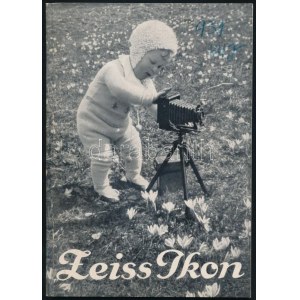 1931 Zeiss Ikon készülékek és tartozékok ismertetője, képekkel illusztrált, 88p