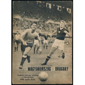 1962 Magyarország-Uruguay labdarúgó mérkőzés műsorfüzete, 28p