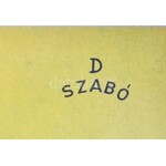 cca 1940 Debreceni Szabó István (1905-1990): 'Imi Henkel-féle mosogató-, öblögető és tisztító, plakát próbanyomat, Bp....