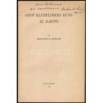 Kertész K. Róbert: Klebersberg Kúnó az alkotó. Gerő Ödön (1863-1939) kritikusnak dedikált példány. Bp., 1937...