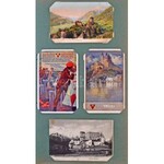 Ausztria 202 darabos szép régi képeslap gyűjtemény jó darabokkal albumban ...