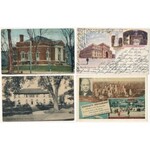 20 db RÉGI amerikai város képeslap jó állapotban 1905-1930 között / 20 pre-1945 American (USA) town...