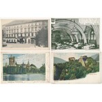 16 db RÉGI osztrák város képeslap jó állapotban 1898-1926 között, több lithoval / 16 pre-1945 Austrian town...