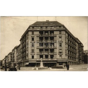 1930 Budapest II. Rózsadomb, Gróf Mailáth paloták a Keleti Károly utcában, Rózsadombi Kávéház, cipész...