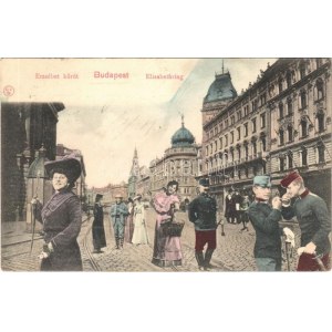 1906 Budapest VIII. Erzsébet körút (Blaha Lujza tér), Rémi kávéház. Kl.V. Bp...