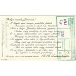 1928 Budapest X. Szent József- és Szűz Mária-otthon húsvéti üdvözlőlapja. Maglódi út 125. + ...