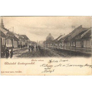 1901 Esztergom, Buda utca. Stromf Ignác kiadása (EK)