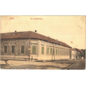 1917 Igal, Kir. járásbíróság. Czeider Kálmán kiadása