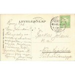 1911 Karcag, Sugár út, templom, lovaskocsi. Feriántz Dán. utóda kiadása