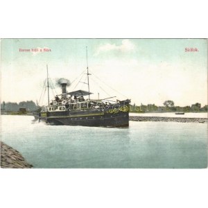 1912 Siófok, Baross gőzhajó a Sión