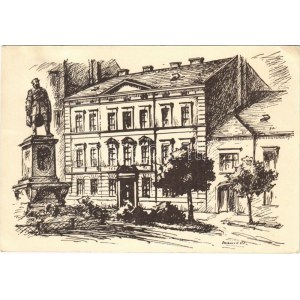 1957 Sopron, 400 éves a soproni Berzsenyi Dániel Gimnázium + So. Stpl s: Sterben (EK)