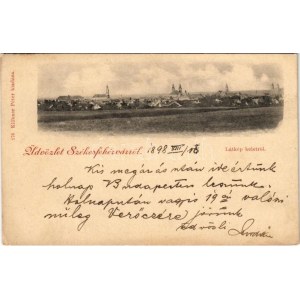 1898 (Vorläufer) Székesfehérvár, látkép keletről. Klökner Péter 176. (EK)