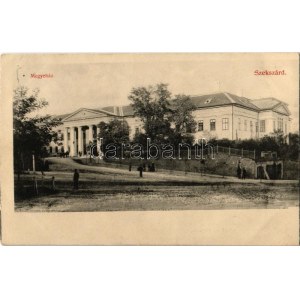 1911 Szekszárd, megyeház. Molnár féle nyomdai műintézet kiadása