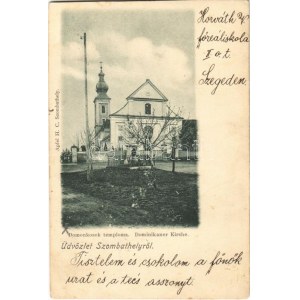 ~1900 Szombathely, Domonkosok temploma. Apfel H.C.