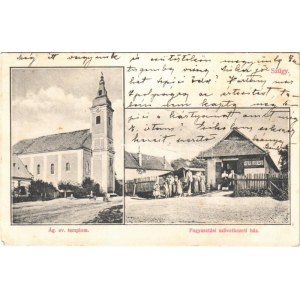1913 Szügy (Balassagyarmat), Ágostai evangélikus templom...