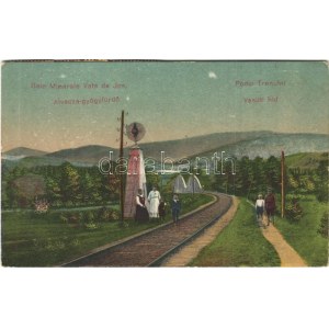 1921 Alváca-gyógyfürdő, Baie Minerale Vata de Jos; Vasúti híd / Podul Trenulni / railway bridge (EB...