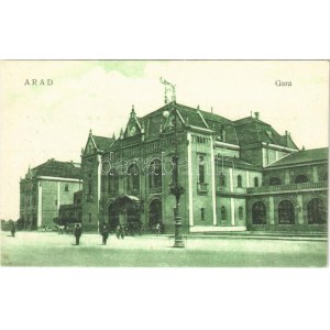 Arad, vasútállomás / Gara / railway station