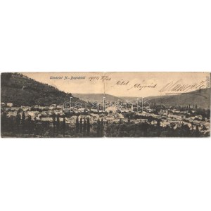 1904 Boksánbánya, Németbogsán, Deutsch-Bogsan, Bocsa Montana; Rosner Adolf, kihajtható panorámalap ...
