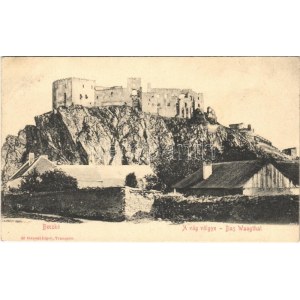 Beckó, Beczkó, Beckov; Beckó vára. Gansel Lipót 42. / Beckovsky Hrad, Povazie / castle ruins