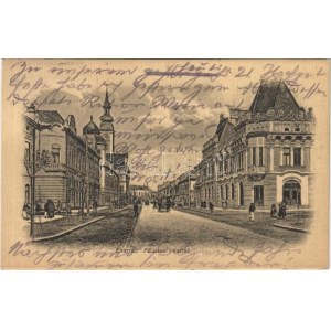 1920 Eperjes, Presov; Fő utca / main street