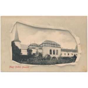 1908 Felsőbodok, Nagy-Bodok, Horné Obdokovce; Stummer kastély / castle