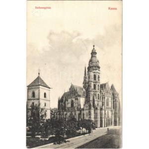 Kassa, Kosice; székesegyház / cathedral + K. und k. Spitalszug Nr. 9.