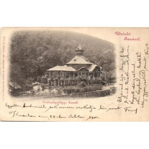 1901 Kassa, Kosice; Cselmelyvölgyi (Csermely völgyi) kioszk / valley kiosk (Rb)