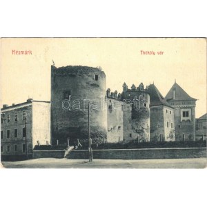 1910 Késmárk, Kezmarok; Thököly vár. W.L. Bp. 2896. / castle (EK)