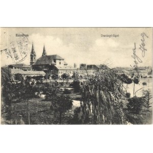 1905 Komárom, Komárnó; Daránnyi liget / park