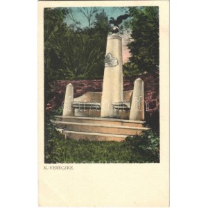 Alsóverecke, Niznije Verecki, Nizsnyi Vorota, Nyzhni Vorota; Dobozy 1848-as hősi emlékmű, honvéd emlékoszlop ...
