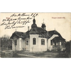 1915 Huszt, Chust, Khust; Nyegre László villa