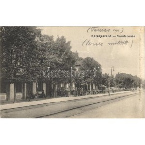 Karasjeszenő, Jaszenova, Jasenovo; Vasútállomás / railway station