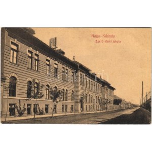 1910 Nagykikinda, Kikinda; Szerb elemi iskola. W.L. (?) No. 619. / Serbian school