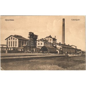Újverbász, Verbász, Novi Vrbas; Cukorgyár. Kiadja Reich és Friedmann / sugar factory (EK)