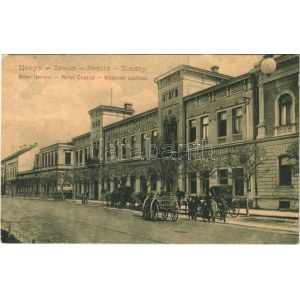 1909 Zimony, Semlin, Zemun; Bernard Kronstein Központi szállodája. W.L. 899. / hotel