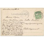 1909 Kismarton, Eisenstadt; Esterházy herczeg várkastélya. Dick Ede kiadása, Szecessziós ...