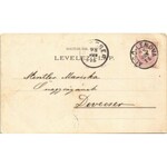 1898 (Vorläufer) Alsólendva,Alsó-Lendva, Dolnja Lendava; Weiss L. és F. (EB)