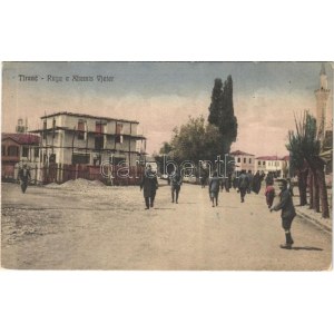 1928 Tirana, Tirane; Ruga e Xhamis Vjeter / Old Mosque Street (EK)