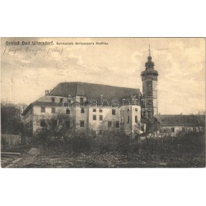 1913 Velké Losiny, Bad Ullersdorf, Groß Ullersdorf; Schauplatz Grillparzer's Ahnfrau / castle