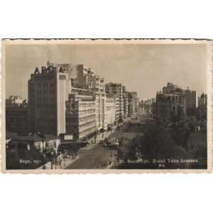 Bucuresti, Bucharest, Bukarest; Bulevardul Take Ionescu, ARO / street, trams (EK)