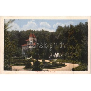 1917 Pitesti, Parcul Trivalea / park + K.u.k. Feldpostamt 394