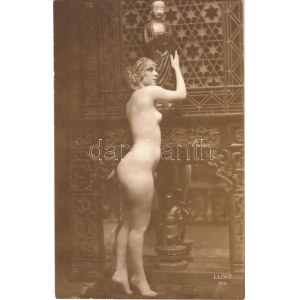 Erotikus meztelen hölgy / Erotic nude lady. Luxe 23. photo (non PC)