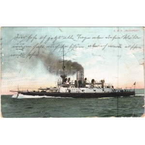 SMS Budapest osztrák-magyar Monarch-osztályú partvédő páncélosa / K.u.K. Kriegsmarine / Austro...