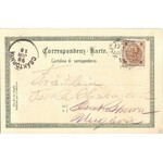 1898 (Vorläufer) Gruss aus Marienbad! Ferdinandbrunnen, Kur-Idyll / Zsidó férfiak a gyógyparkban. Judaika ...