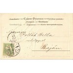 1902 Pikk dáma (Francia kártya) / Queen of Spades (French card). Art Nouveau, Emb. B.R.W. 409. (EK...