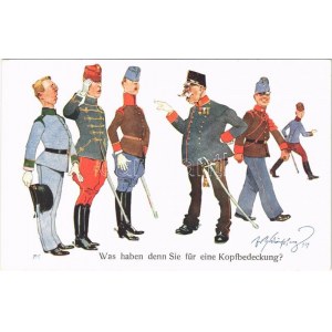 Was haben denn Sie für eine Kopfbedeckung? K.u.K. Militärhumor / Osztrák-magyar katonai humor / Austro...