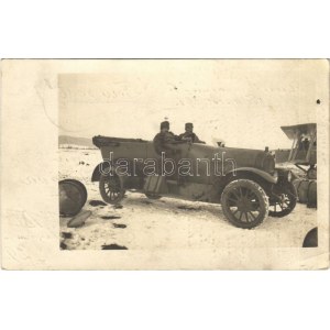 1917 K.u.K. Feldpostamt 191. Flieger Kompagnie 38. automobile. photo (EK)
